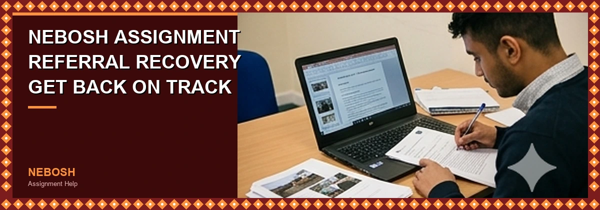 NEBOSH Assignment Referral Recovery — Re-submission Guidance and Expert Help