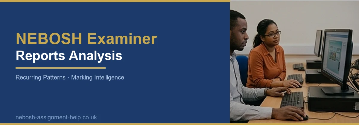 NEBOSH Examiner Reports Analysis — Failure Patterns and Distinction Characteristics