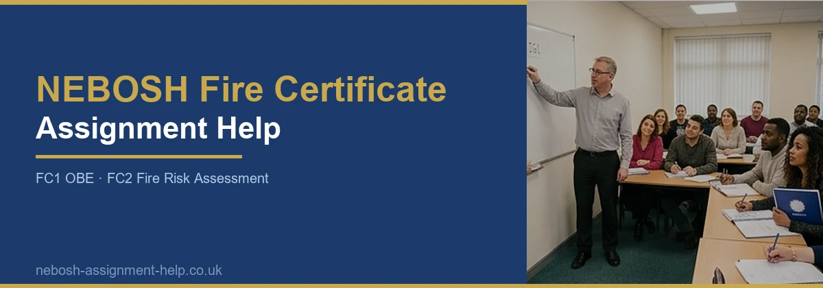 NEBOSH Fire Certificate Assignment Help — FC1 and FC2 Expert Guidance