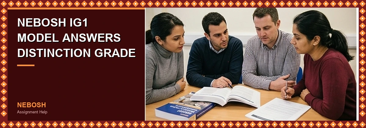 NEBOSH IG1 Model Answers — Distinction-Grade Assignment Structure